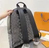 2023 Nuevo diseñador Mochila Bolsas Mochilas de flores marrones Bolsos cruzados de hombro de cuero de lujo Moda Clásico Bolso de mujer Monedero