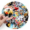 50 stks extreme sporten creatieve graffiti cartoon stickers PVC mode skateboard waterdichte diy auto decoratie