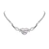 Collane a ciondolo Goth Great Heart Choker Collana per donne Eleganti gioielli a catena lunga