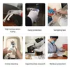 Rękawiczki jednorazowe 100pcs przezroczystego TPE wolne od lateksu do laboratoryjnej pracy żywności malowanie pielęgnacji zwierząt domowych