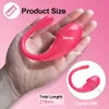 Zabawki dla dorosłych Bluetooth G wibrator dildo dla kobiet aplikacja na długi odległość zdalne stymulowanie łechtaczki wibrująca jaja płeć żeńska 230911