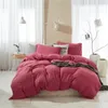 Ensembles de literie taille américaine Furball gland housse de couette ensemble de luxe roi reine double housses de couette complète Juego De Ropa Cama 230911