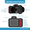 Toy Cameras 2023 Kids Digital Camera 360 Rotate Lens 26MPX MP3 Children SLR HD Video Selfie Toys For Gift 230911