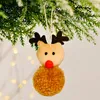 Decorative Scenes Velvet Christmas Small Decorative Tree Hanger Christmas Ball New Product Christmas Tree Christmas Home