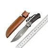 高品質の暗殺者戦術的な固定ハントナイフ5.9 "154cmスチールブレード、ナイロンウェーブファイバーハンドル、キャンプ屋外荒野サバイバル自己防衛ナイフ