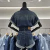 Combinaison à capuche pour hommes et femmes, tenues d'été pour pantalons et jeans Baggy, 2023