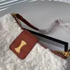 Pluszowy designer łańcucha torba na ramię mody projektant torba crossbody torebka torebka luksusowa torebka zimowa torba na zakupy metalowe klamra Perfect Restoratio