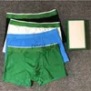 Onderbroeken Heren ondergoed slipje Boxer Biologisch katoenen shorts Heren ontwerp Ademend heren ondergoed Merk Boxer ondergoed Heren Letter Slipje Aziatische maat MXXL x091