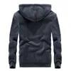 Hoodies masculinos de alta qualidade com capuz homens lã de cordeiro cardigan suéter jaqueta esportiva plus lã com capuz grosso casaco de pele de prata