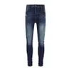 Denim Amiryes Jeans Designer Pants Man Mens Jean New High Street Fashion Märke Patch Classic Slim Fit Small Foot For Men Y1x2