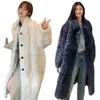 Women's Fur S-9XL Fashion Women Clothing Plus Size Young Female Slim Long Sleeve Lamb Winter Coat