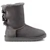 Klassische Ultra-Mini-Damen-Designer-Stiefel, Damen-Luxus-Pelz-Slip-On, Schnee-Winter, flauschiger kurzer Plateau-Stiefel, flauschige Schuhe, kastanienbraun, schwarz, grau, Loafer, knöchelpelzige Stiefeletten