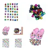 Parti di scarpe Accessori Bambini Ragazzi Ragazze Lettere Fiore Ciondoli in PVC Foro Scarpe da giardino Fasce adatte Bracciali Clog Jibz Regali per bambini Decora Dhcfu