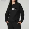 Designer Aloo Long Sleeve Spring i jesień ciepły sweter Sml Okrągła szyja luźna odzież potu unisex casu top