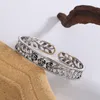 Bangle 925 Stempel Armbanden Trendy Elegante Charmante Vintage Eenvoudige Holle Rose Bloem Armbanden Thaise Zilveren Sieraden
