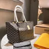 Goyar Bag Designer Damen Tasche Einkaufshandtasche berühmte Mode GO Gard Kapazität Bunte Schulter Goyar Bag Beach Bags Grüne graue Brieftasche Goyatd Bag