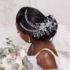 Silber Gold Kopfschmuck Shinning Tiaras und Kronen Braut Kristall Hochzeit Krone Königin König Haarschmuck Kopfschmuck Haarbänder