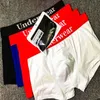 Mannen Shorts Onderbroeken Man Volwassen Slipje Jongen Ondergoed voor Mannelijke Sexy Grote Maat Zomer Hoge Kwaliteit Mode Letterprint Dagelijks 281J