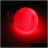 Party Decoration Light Up Cute Clown Nose LED Red Magic For Halloween Cosplay Decorations Accessory 829 Drop Delivery Home Garden Fe Dhi8h