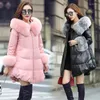 Women's Leather Real Sheepskin Coat Female Winter Fur Hooded Duck Down Jacket Women Clothes Korean Genuine Coats 25002023