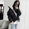 Męskie dół parkas męskie kurtki płaszcza parka zimowa puffer kurtka moda mężczyźni kobiety kratowo wodoodporne odzież wierzchnia przyczynowa hip hop streetwear HKD230911