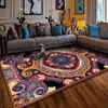 Carpets Turkish Ethnic Style Vintage Carpet For Living Room Colorful Boho Rug Floor Mat Bedroom Household Beautiful223J