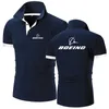 Men's Polos AEROPLANE 2023 Summer Cotton Quick-Drying Polo Shirt Business Casual Short-Sleeved Comfortable Breathable Tops
