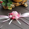 Wedding favors wedding decorations wedding flowers artificial flower wrist corsage bridesmaid hand wrist sisters ZZ