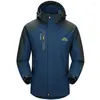 Men's Jackets Arrival Jacket Men Army Windproof Hood Breathable Mens And Coats Windbreak Coat Jacke Plus Size L-5XL