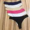 12 PCS Dames Culottes Grande Taille Femmes Sexy G-String Lingerie Femme Femme Tongs T-Back Sous-Vêtements Féminins Coton Panty Tanga Mujer2870