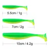 Iscas iscas qxo 10pcslot macio silicone isca 7cm 2g bens para pesca mar pva swimbait wobblers artificial enfrentar 230911