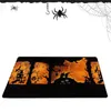 Tapis de bain Halloween, couverture de porte d'entrée, tapis de sol décoratif de vacances, lavable et réutilisable, décoration d'extérieur