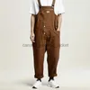 Men's Jeans Men's Jeans Relaxed Fit Duck Bib Overall Denim Overalls Fashion Slim Jumpsuit With PocketsL230911