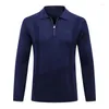 Men's Sweaters OECHSLI Sweater Wool 2024 Warm Fashion Zipper Elasticity Noble Winter Clothinghigh Quality Big Size M-5XL