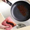 Kökshanddukar Microfiber Non-Stick Oil Cleaning Cloths Hushålls Tabelledar Skål Handdukverktyg Gadgets Absorberande Kök Rag T10