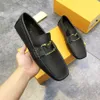 13Model 2023 Black Men Shoes Casual äkta läder Mens Designer Loafers Moccasins lyxvarumärke italiensk andas slip på båtskor