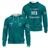 2023 Nowe kurtki dla mężczyzn F1 Alonso Racing Suit Martin All Team Collection Hoodie