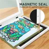 Frames Wooden Art Magnetic Front Open Changeable Children Kids Frametory For Poster Po Drawing Paintings Pictures Display