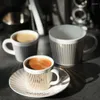 Tassen Untertassen Spiegelreflexion Kaffeetasse Kreatives Pferd Anamorphic Kolibri Becher Keramik Luycho Teeset mit 90ml-220ml237n