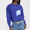 Isabel Marants Designer bluzy bawełny pullover kobiet bluza bluza alphabet flocking swobodna luźna bluza z kapturem