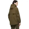 Trenchs femme coupe-vent manteau décontracté couleur unie Anti armée vert imperméable