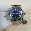 Orologio da uomo versione migliore CAL 3235 Movimento Orologi 44mm Sea-Dweller 126660 D-Blue 904L Lunetta in ceramica in acciaio Impermeabile meccanico 2577