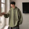 Bluzy męskie hip-hopowe szykowne mężczyzn zamszowe bluzy HARAJUKU Autumn Trendy Streetwear Man Casual Pullovers Męskie ubranie 5xl