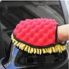 Car wash gloves waterproof chenille plush wipe special car beauty duster car wash tool hand wipe cover239g