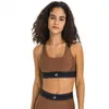 2 pezzi Womenless Women Al Yoga Set di allenamento Sportswear Gym Abiti Fiess Long Crop Top Top High Waist Abito sportivo