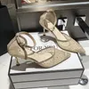 Robe chaussures femmes talons maille élégant talon sexy nu mariage mariée femme urbain trendyol or clair strass pointu pompes