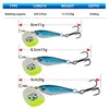 Baits Lures 1pc Rotating Metal Spinner Fishing 11g 15g 20g Sequins Iscas Artificial Hard Crap Bass Pike Treble Hook Tackle 230911