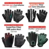 ROCKBROS Bicycle Gloves MTB Road Anti-shock Mountain Bike Fingerless Men Women Breathable Cycling Sports Non-slip Glove 2111292875