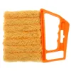 Window Cleaning Brush Air Conditioner Duster Cleaner With Washable Venetian Blind Blade Cleanings Cloth Groove Windows Cleaner Wholesale 0911