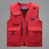 Erkekler Vest Tasarımcı Dış Giyim Paltoları Yaz Boş Zaman Çok Cep Çok Çok Çok Yok İnce Sevgiliye V Yastık yelek Moda ceketi CHG23091116-12 Skynorthface